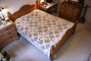 Kingsize Hand Made Crotchet Bed Spread