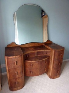 A Dressing Table with Large Mirror