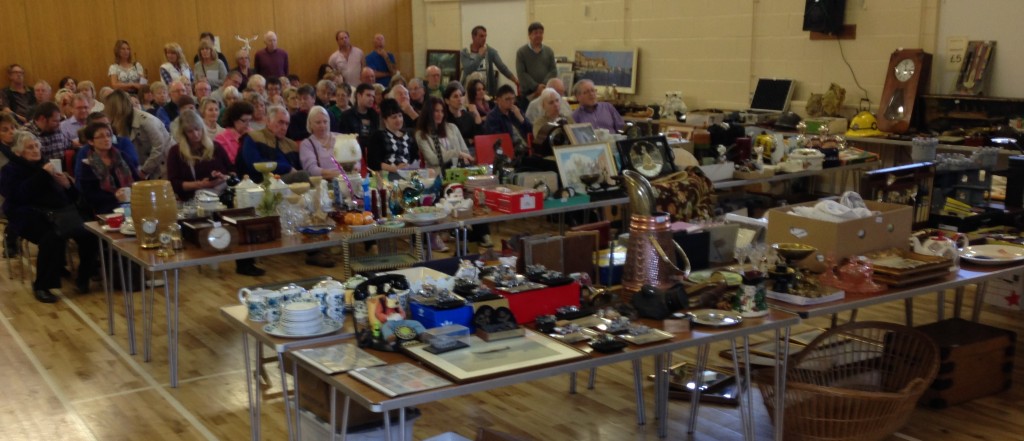 Auction at Badger Farm Community Centre, Winchester, Hampshire