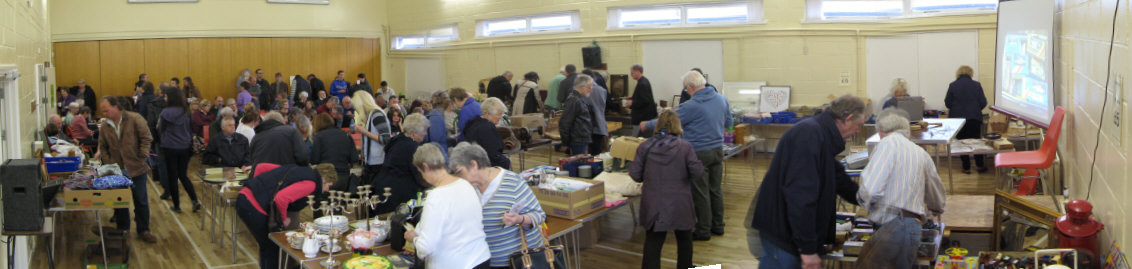 Auction viewing at Badger Farm Community Centre, Winchester, Hampshire