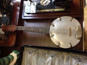 Steel faced Banjolele 