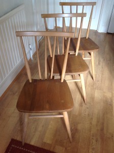 Ercol Kitchen Chairs