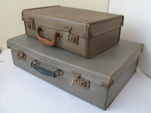 A pair of Vintage Suitcases