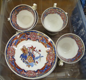 Lot 279 - Oriental tea service - Sold for £46