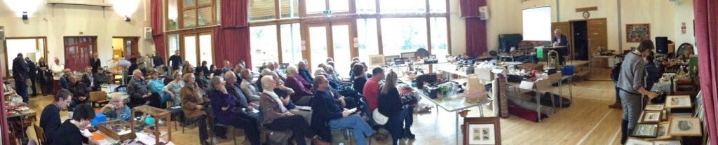 Buyers at our December 2015 auction at Itchen Abbas Village Hall