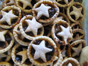 Mince Pies at our final auction of 2015