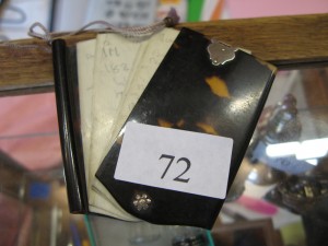 Lot 72 - Tortoiseshell aide memoire - Sold for £55