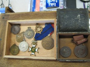 Lot 127 - Collection of medals military and civilian - Sold for £30