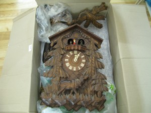 Lot 229 - Very large cuckoo clock - Sold for £60