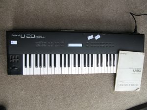 Roland U-20 RS-PCM Keyboard not working. Display, control panel keys and demo sounds work but not the keyboard. Sold as not working for repair only. No PAT certificate. It is in good mechanical order.