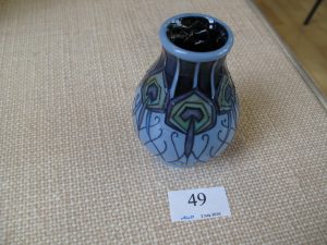 Lot 49 - Moorcroft vase - Sold for £45