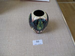 Lot 50 - Moorcroft vase - Sold for £50
