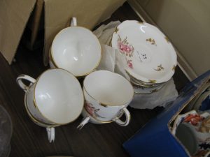 Lot 35 - Crown Derby tea seat -Sold for £35