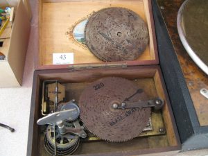 Lot 43 - Portable Clockwork Polyphon - Sold for £110