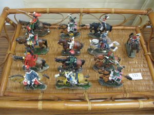 Lot 133 - 13 x Napoleonic model soldiers - Sold for £30