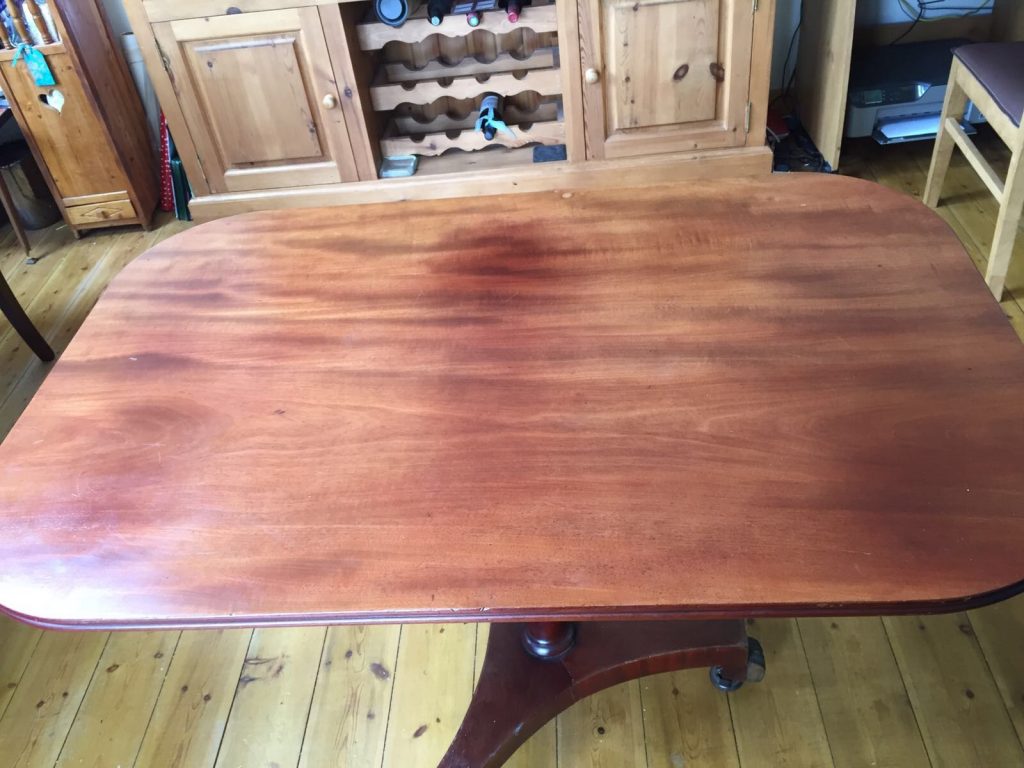 Mahogany Pedestal Table