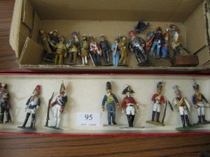 Lot 95 - Lead soldiers- Sold for £40