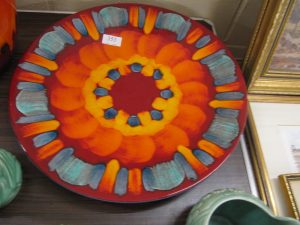 Lot 353 - Poole Pottery dish -  Sold for £35