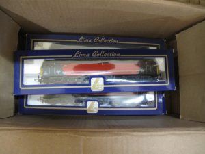 Lot 473 - Collection of Lime locomotives in their boxes - Sold for £35