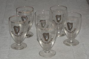 Set of Vintage Guinness Glasses