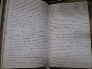Lot 337 - Handwritten Diary from 1800s - Sold for 50