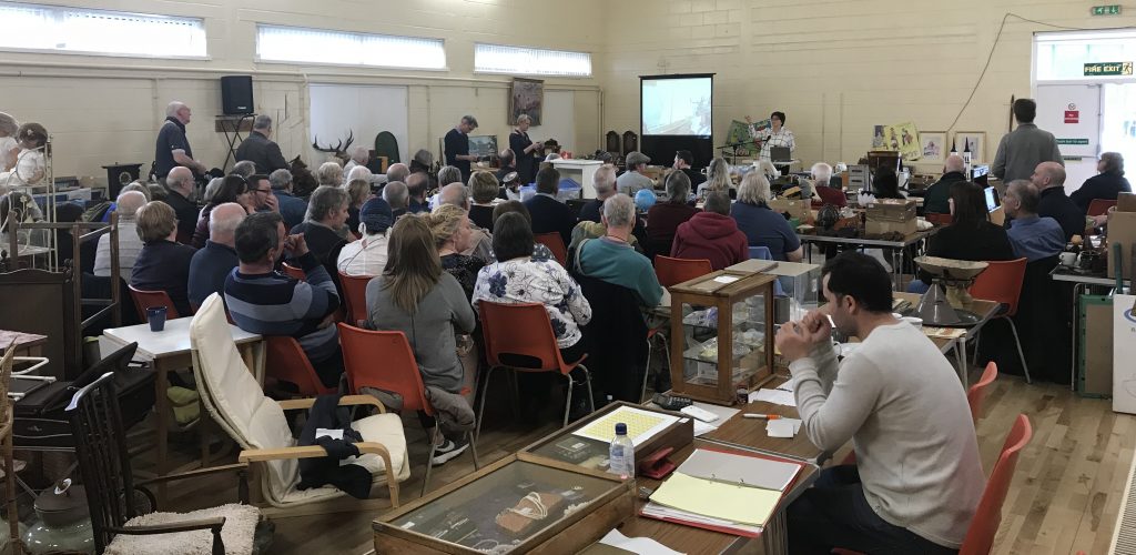 Auction at Badger Farm Community Centre 7th April 2018