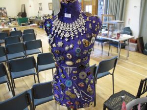Lot 159 - Mannequin dressed with costume jewellery - Sold for £55