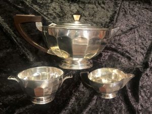 Mappin and Webb silver tea set