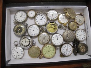 Lot 222 - Collection of Twenty One Pocket Watches - Sold for £110
