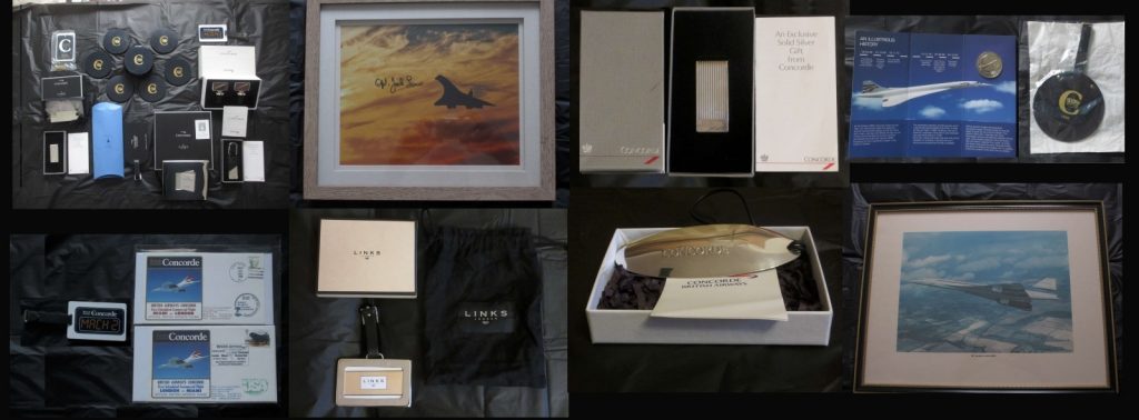 Collection of Concorde Memorabilia