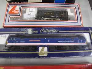 Lot 69 - Lima LMS 00 Gauge Diesel Shunter and Class 47 - Sold for £40
