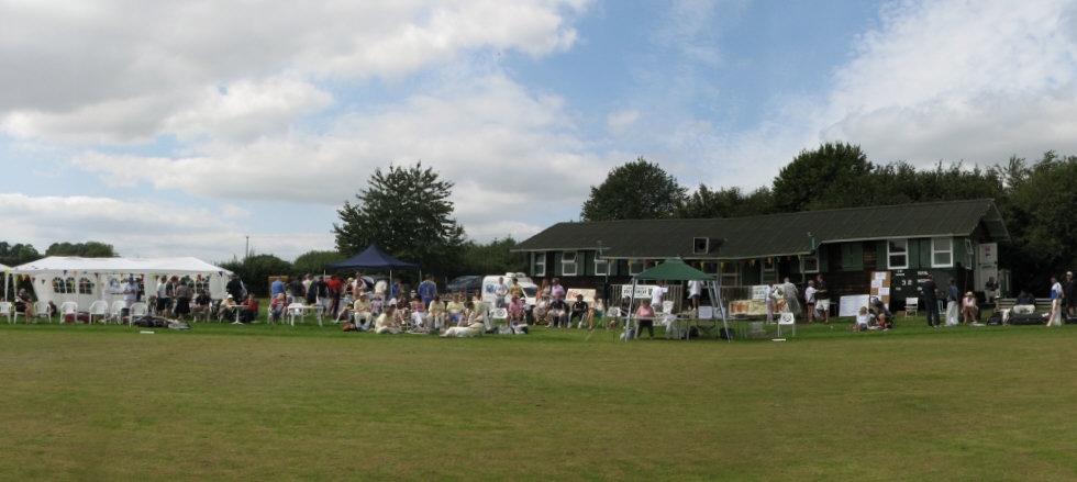 Cheriton Pavilion on a sunny day