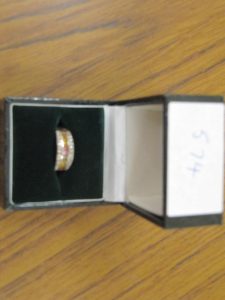 Lot 574 - Diamond Signet Ring - Sold for £25