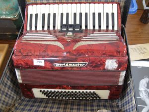 Lot 290 - Worldmaster Accordion in case - Sold for £40