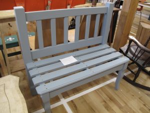 Lot 274E - Bespoke upcycled bench - Sold for £30