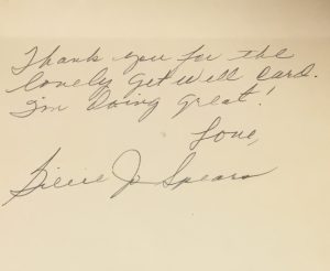 Letter from Billie Jo Spears