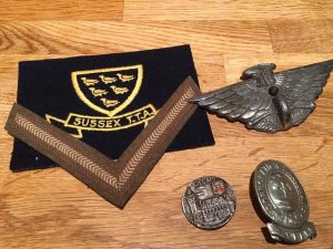 Military and other badges