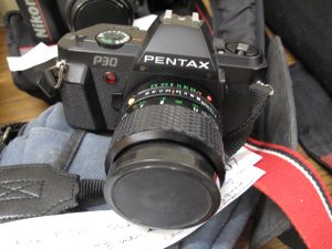 Lot 207 - Pentax P30 SLR Camera with 70mm Lens - Sold for £30