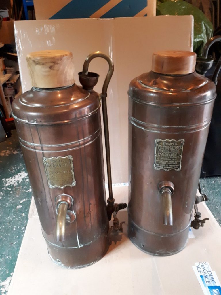Pair of Victorian Victor Geysers