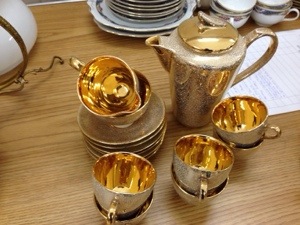 Golden Tea Set