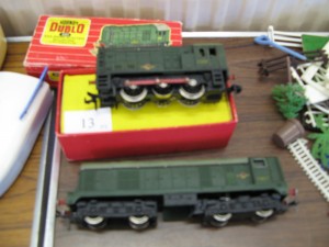Two Hornby Duplo Shunting Engines
