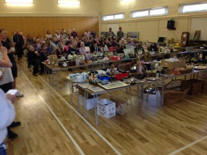 Auction at Badger Farm Community Centre,  Winchester, Hampshire