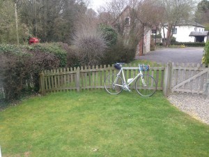 The Itchen Abbas Village Hall - Entrance fence