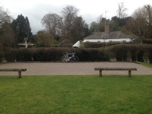 Behind the Boules Pitch