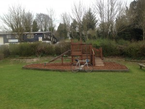 The Itchen Abbas Village Hall - Play Area Side View