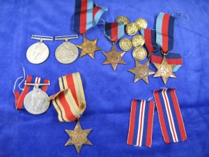 Word War II Medals - Sold for £50