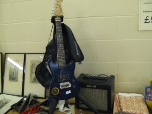 Chiild's Tanglewood Electric Guitar and Kustom Practice Amp
