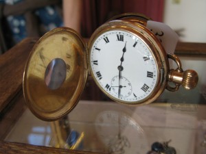 Lot 330 - Gentlemans English pocket watch - Sold for £50