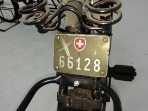 Registration Plate - Bike 1