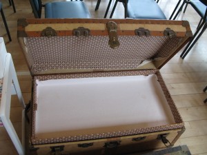 Lot 64 - Travel Trunk - Sold for £35